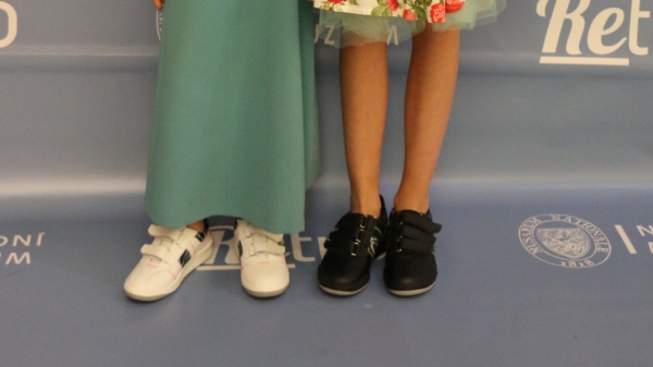 Modely doplnily boty značky Prestige. Zdroj: Národní muzeum